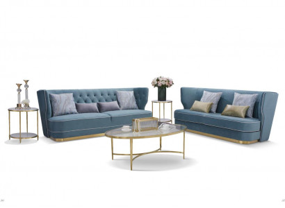 Sofagarnitur 3+2+2 Sitzer Set Design Sofa Polster Couchen Couch Modern